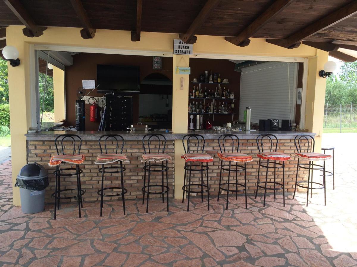 Avra Beach Apartments Lefkimmi  Dış mekan fotoğraf